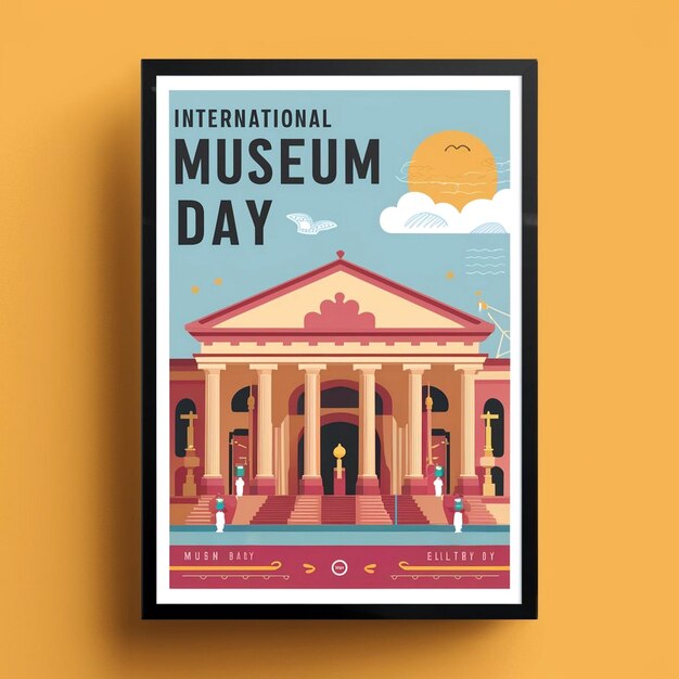 Progettazione del poster della Giornata Internazionale dei Musei