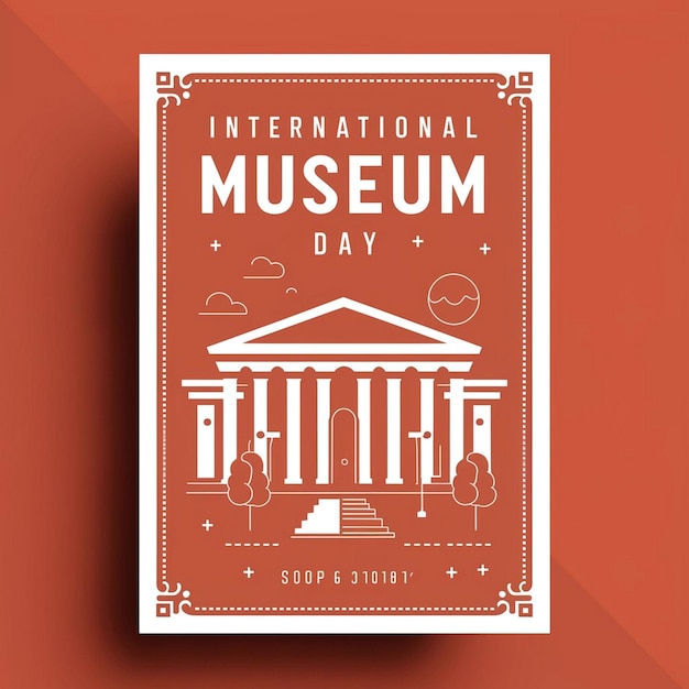 Progettazione del poster della Giornata Internazionale dei Musei