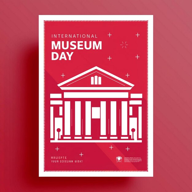 Progettazione del poster della Giornata Internazionale dei Musei