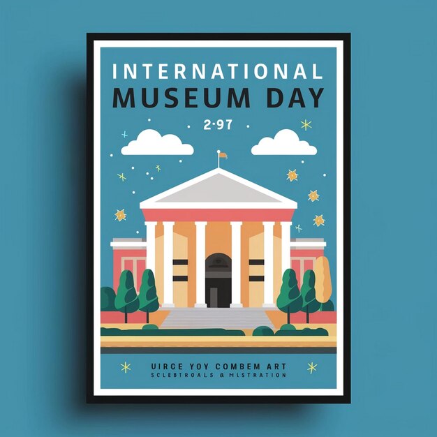 Progettazione del poster della Giornata Internazionale dei Musei