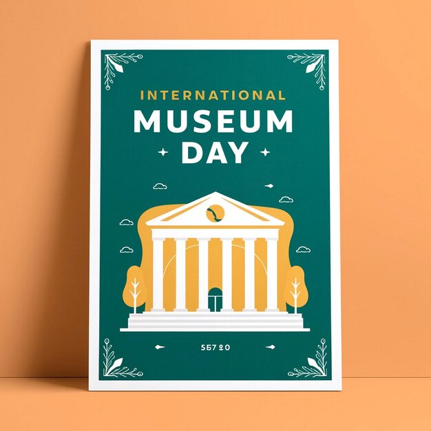 Progettazione del poster della Giornata Internazionale dei Musei