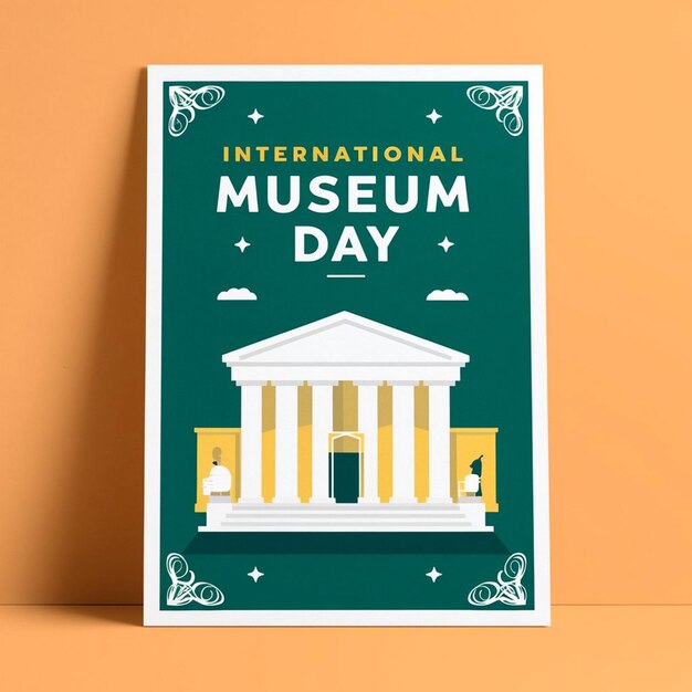 Progettazione del poster della Giornata Internazionale dei Musei