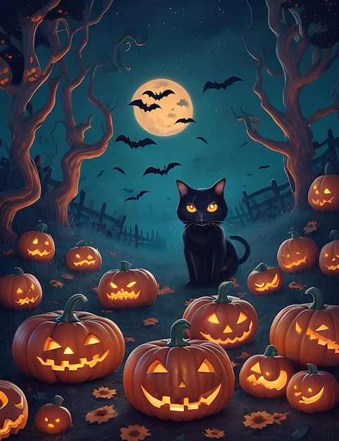 Progettazione del poster di Halloween