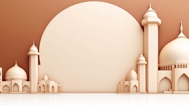 progettazione del ramadan 3d