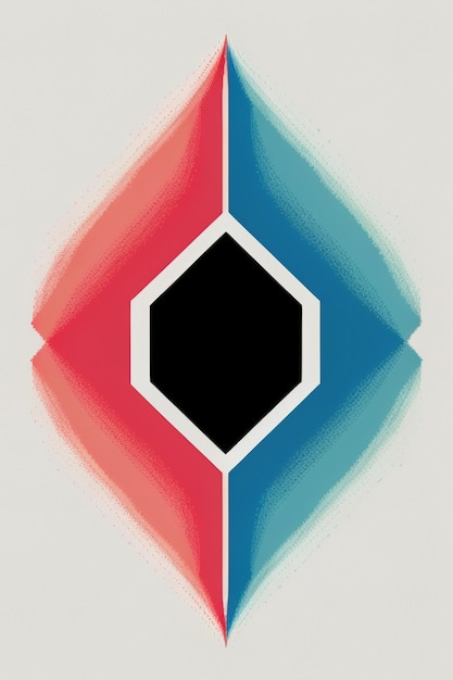 Progettazione dell'illustrazione del fondo della carta da parati di colore di pendenza della creazione di arte moderna di stile minimalista