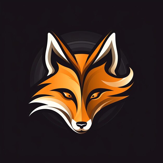 Progettazione della mascotte del logo della volpe