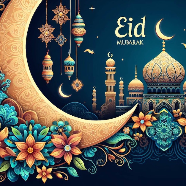 Progettazione delle delizie festive dell'Eid