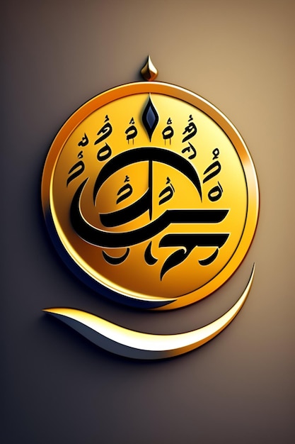 Progettazione di calligrafia islamica 3D