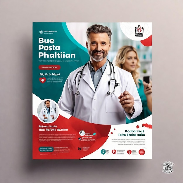 progettazione di modelli di copertine per un rapporto e brochure mediche progettazione di volantini decorazione per la stampa e presentazione illustrazione vettoriale