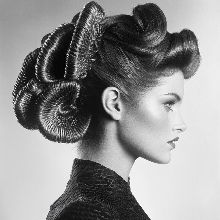 Foto progettazione di stili di capelli