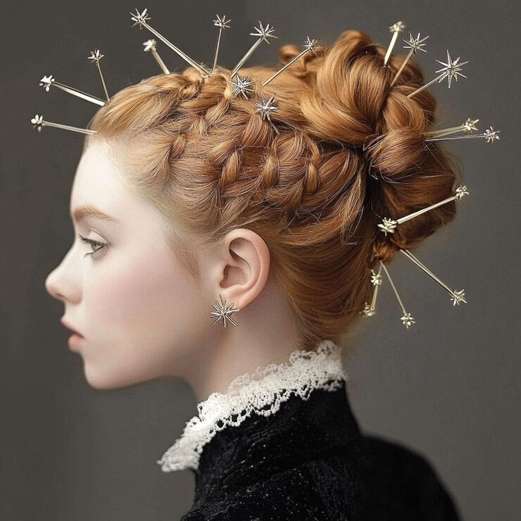 Foto progettazione di stili di capelli