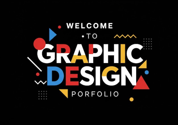 Progettazione grafica per la tipografia di portafoglio