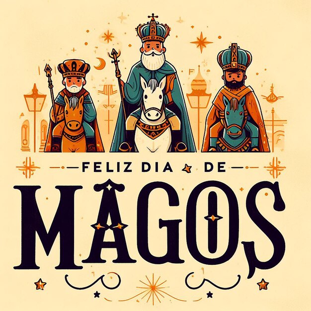 Progettazione per Feliz Dia de Reyes Magos