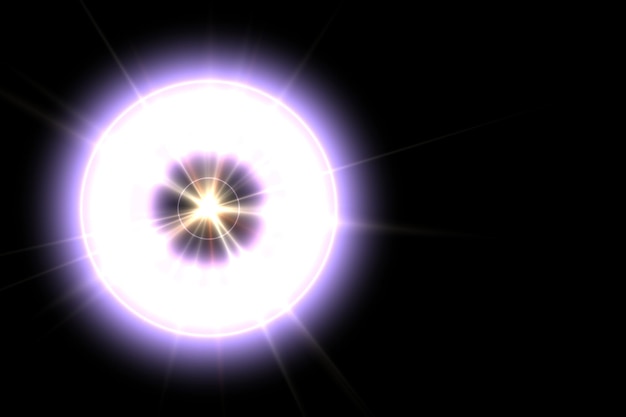 progettazione semplice del flare della lente