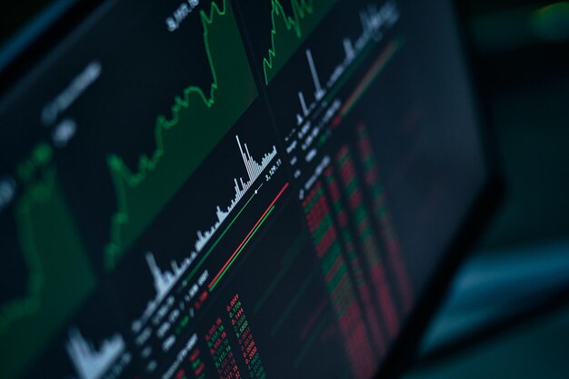 Programma di trading sul mercato azionario della borsa di criptovaluta digitale