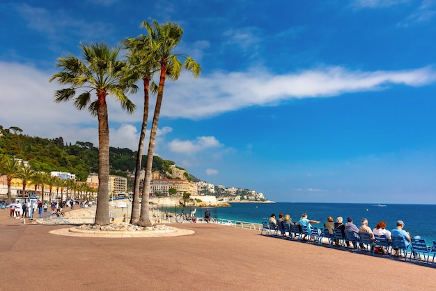 Promenade des Anglais Nizza Francia