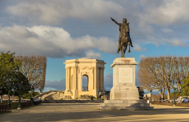 Promenade du Peyrou a Montpellier