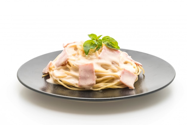 prosciutto alla carbonara