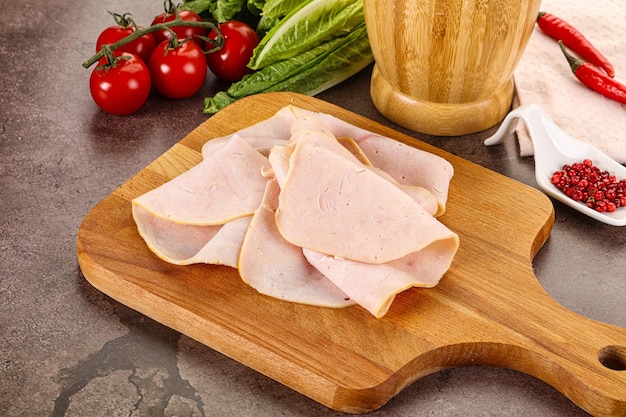 prosciutto di tacchino Campana poche fette