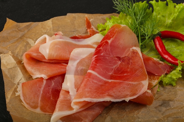 Prosciutto serrano