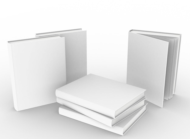 Prossimo piano dei libri sul tavolo