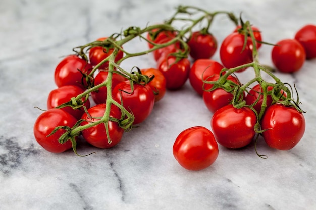 Prossimo piano dei pomodori