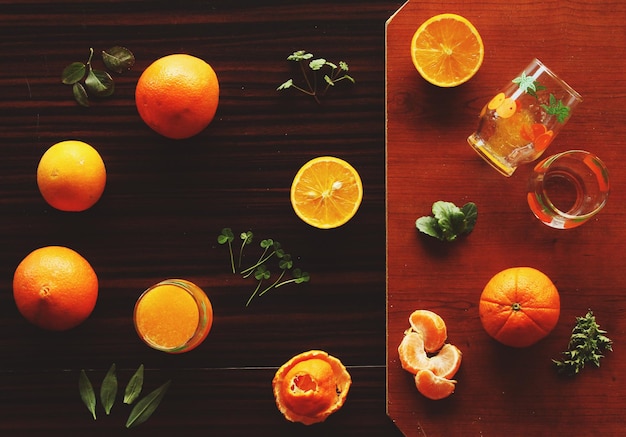 Prossimo piano del cibo sulla tavola