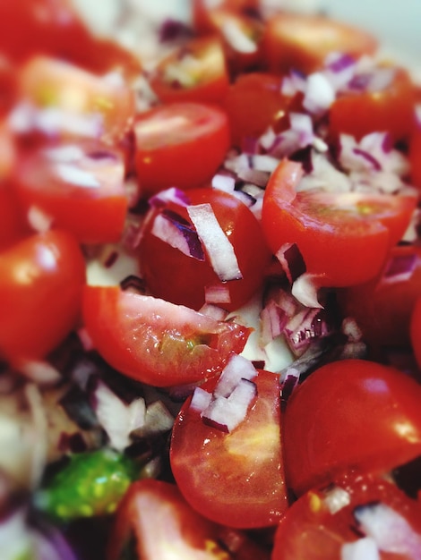 Prossimo piano del cibo