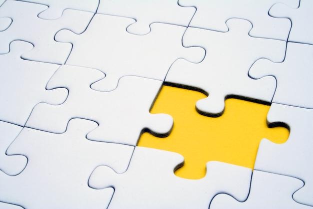 Prossimo piano del puzzle