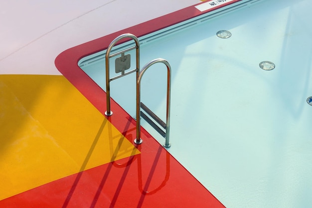 Prossimo piano della piscina