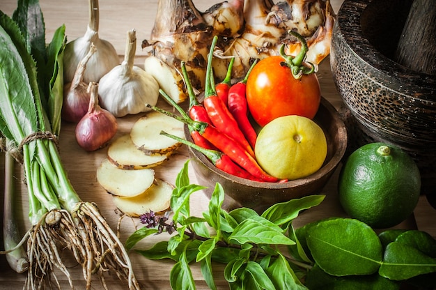 Prossimo piano delle verdure