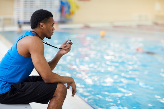 Protezione della piscina in servizio