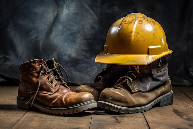 Protezione e preparazione Rivelando il potere dei cappelli duri e degli stivali da lavoro