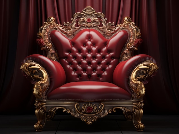 Provate l'eleganza reale con la nostra luxury King's Throne Chair