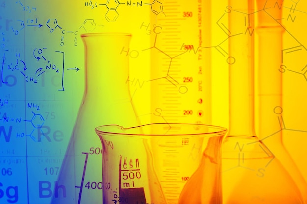 Provette per laboratori scientifici, apparecchiature di laboratorio