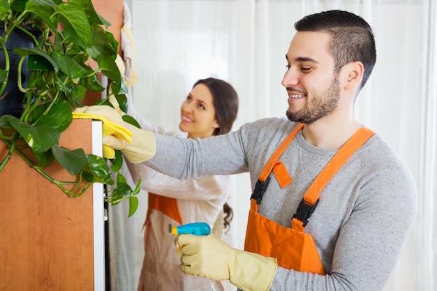 Pulizia di detergenti professionali