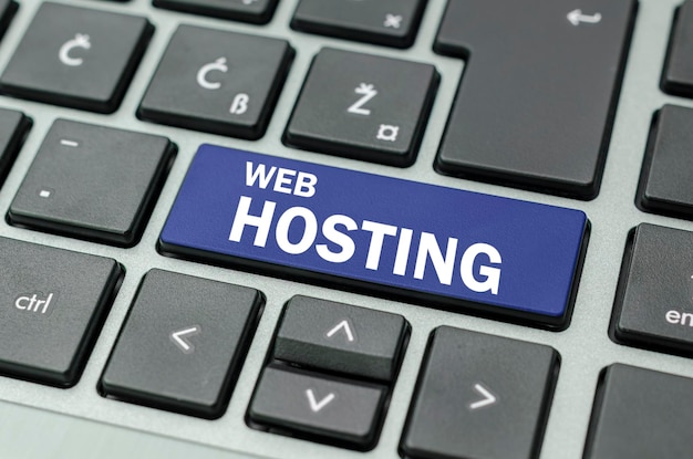 Pulsante di hosting web