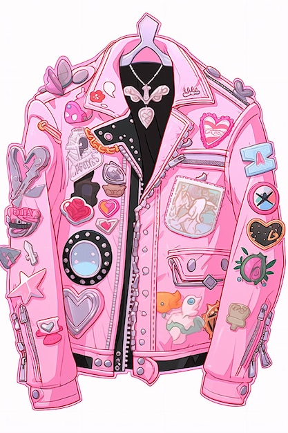 Punk Princess Vibes Whimsical Sticker Delight