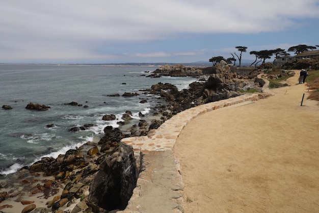 Punto degli amanti a Monterey California