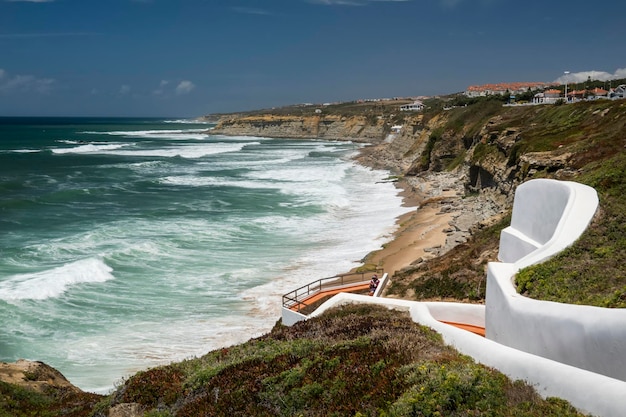 Punto panoramico della spiaggia di Ericeira