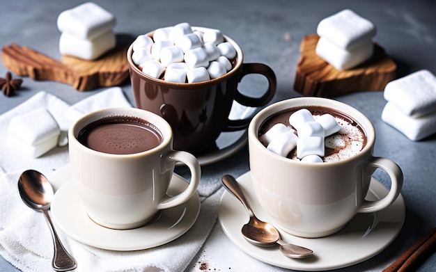 Pupazzo di neve Marshmallow Magic Irresistibile delizia alla cioccolata calda