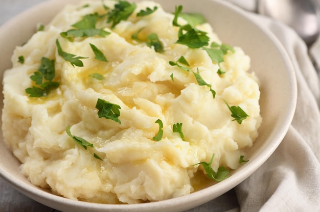 Purè di patate con burro