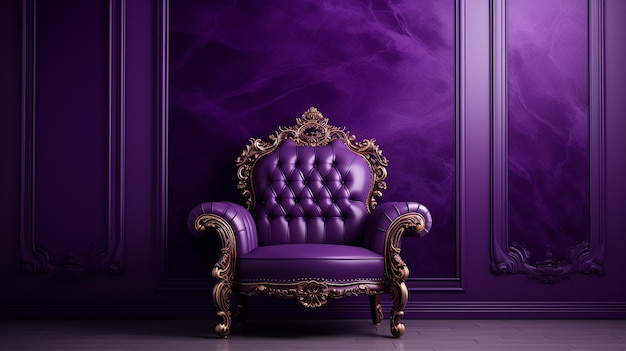 Purple Majesty Uno sfondo in tinta unita regale e maestoso