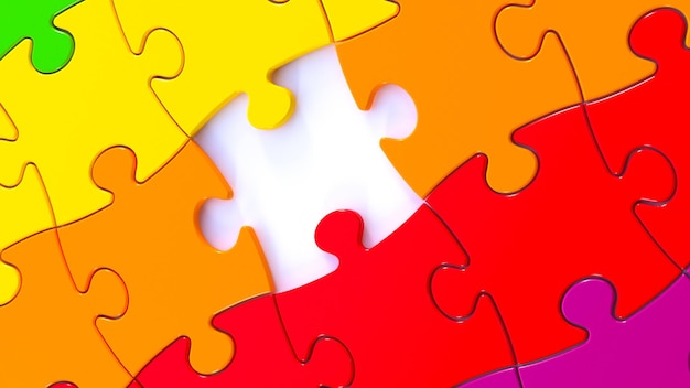 puzzle a colori 3d