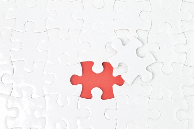 Puzzle con testo PIANIFICAZIONE FINANZIARIA Il concetto di business