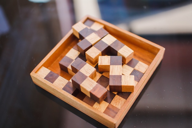 Puzzle di legno