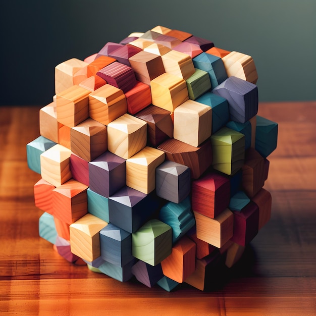 puzzle geometrico 3d