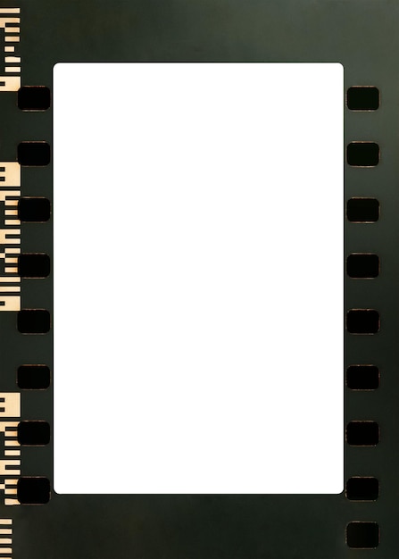 Quadro di film vintage tagliato in png trasparente