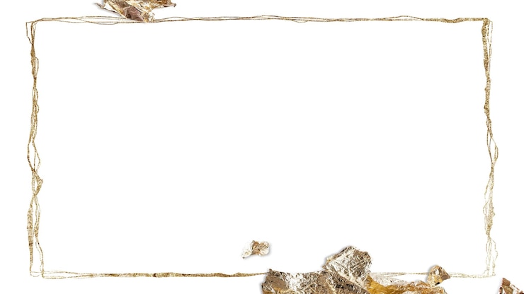 Foto quadro di luccioli dorati png