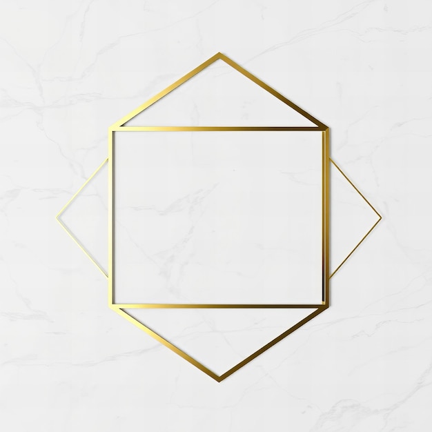 Quadro geometrico d'oro